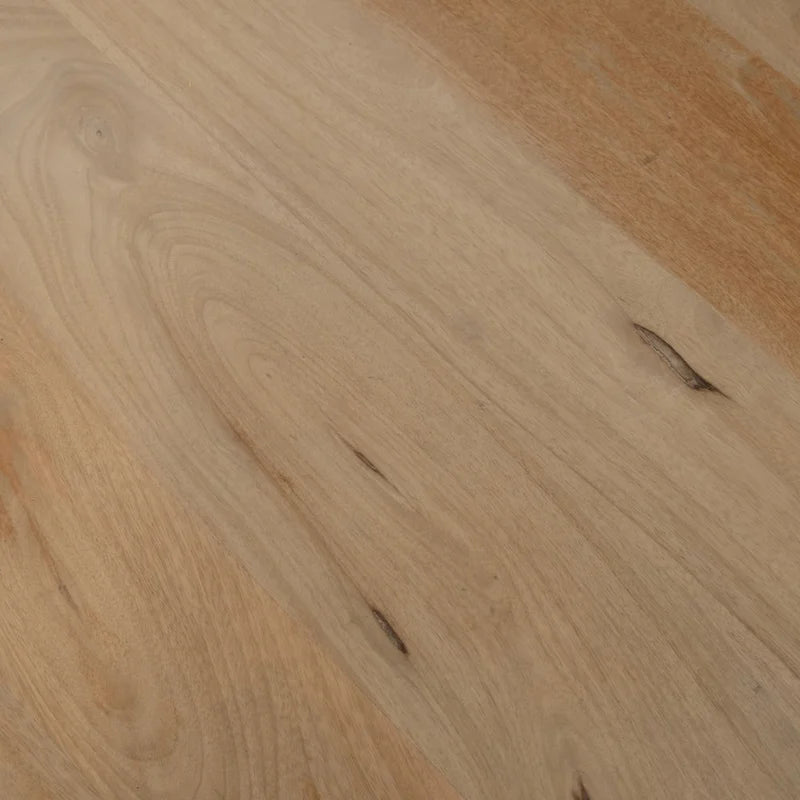 Table basse ronde – Bois de manguier naturel, style bohème, 1 à 2 utilisateurs