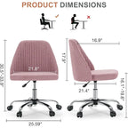 Chaise de bureau pivotante sans accoudoirs bleu / gris foncé, réglable en hauteur, à roulettes pour 1